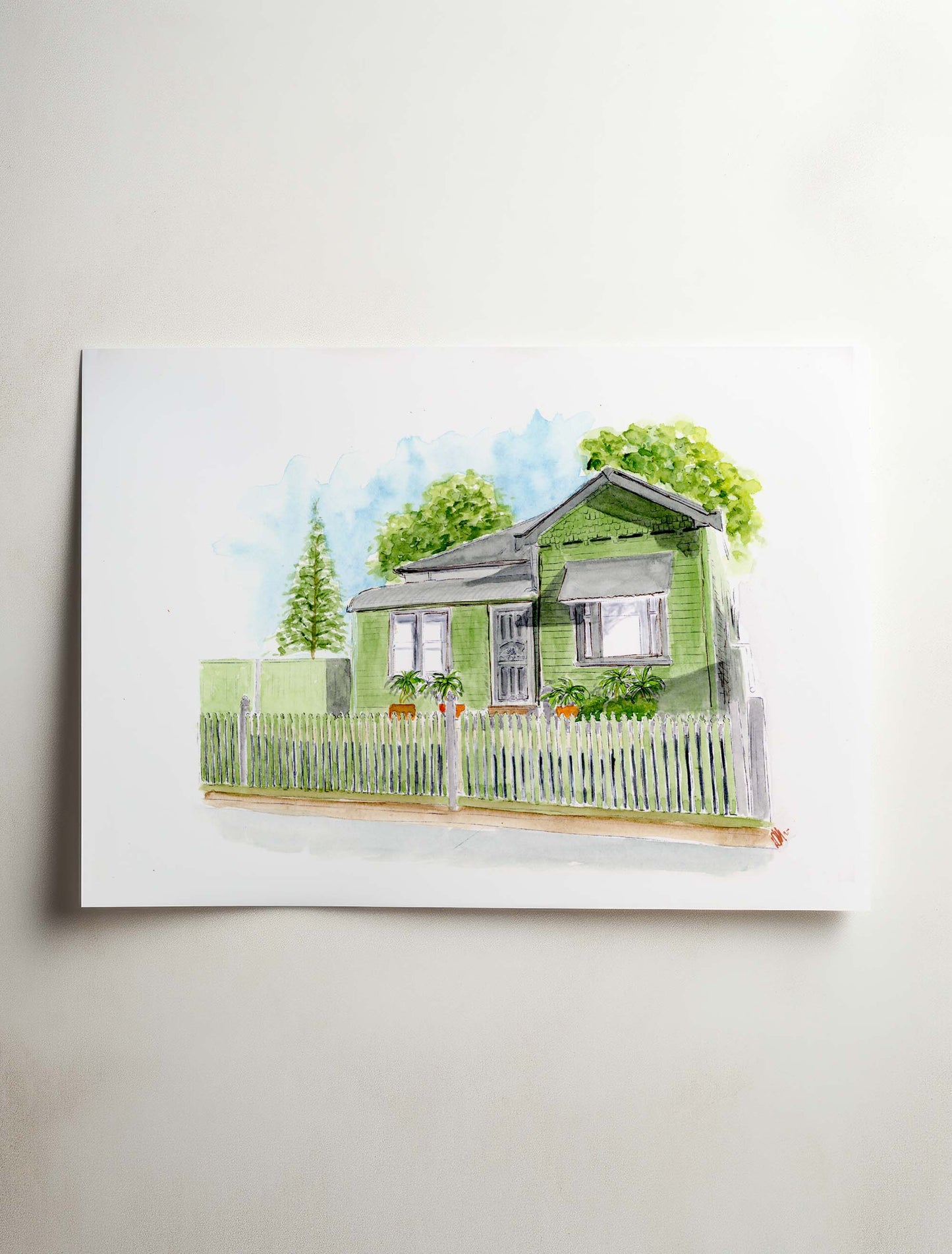 161 Magnolia Avenue, 'Green Goddess', Mildura - Original Art