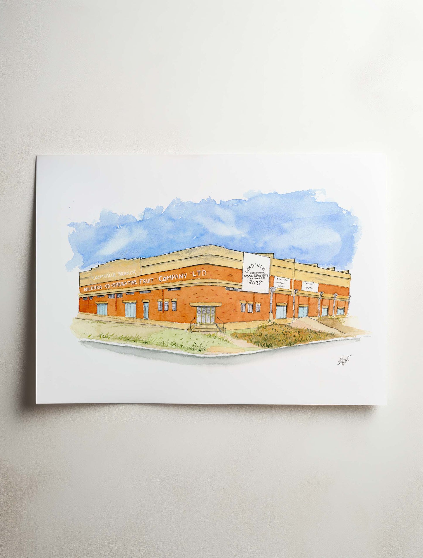 Mildura Co-Operative Fruit Company - Original Art