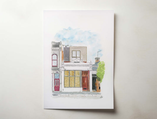 Abbotsford Street, North Melbourne - Print