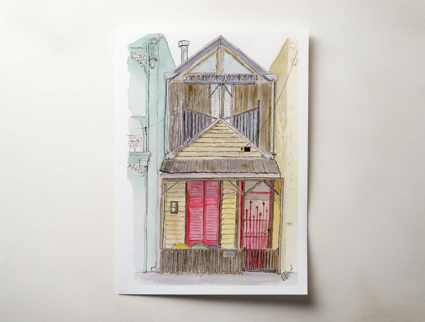 Courtney Street, North Melbourne - Original Art