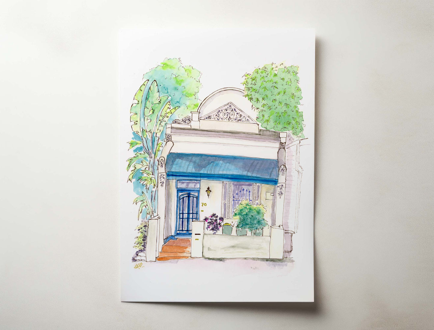 Erskine Street, North Melbourne - Original Art