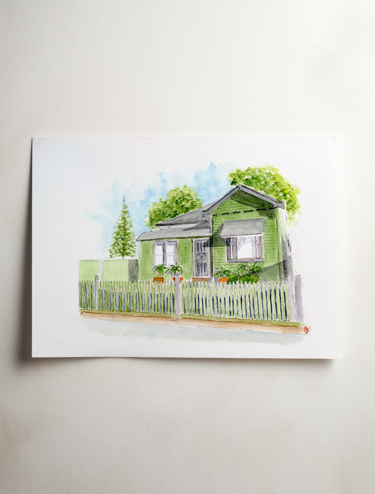161 Magnolia Avenue. 'Green Goddess', Mildura - Print