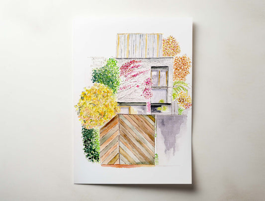 Haines Street, North Melbourne - Print