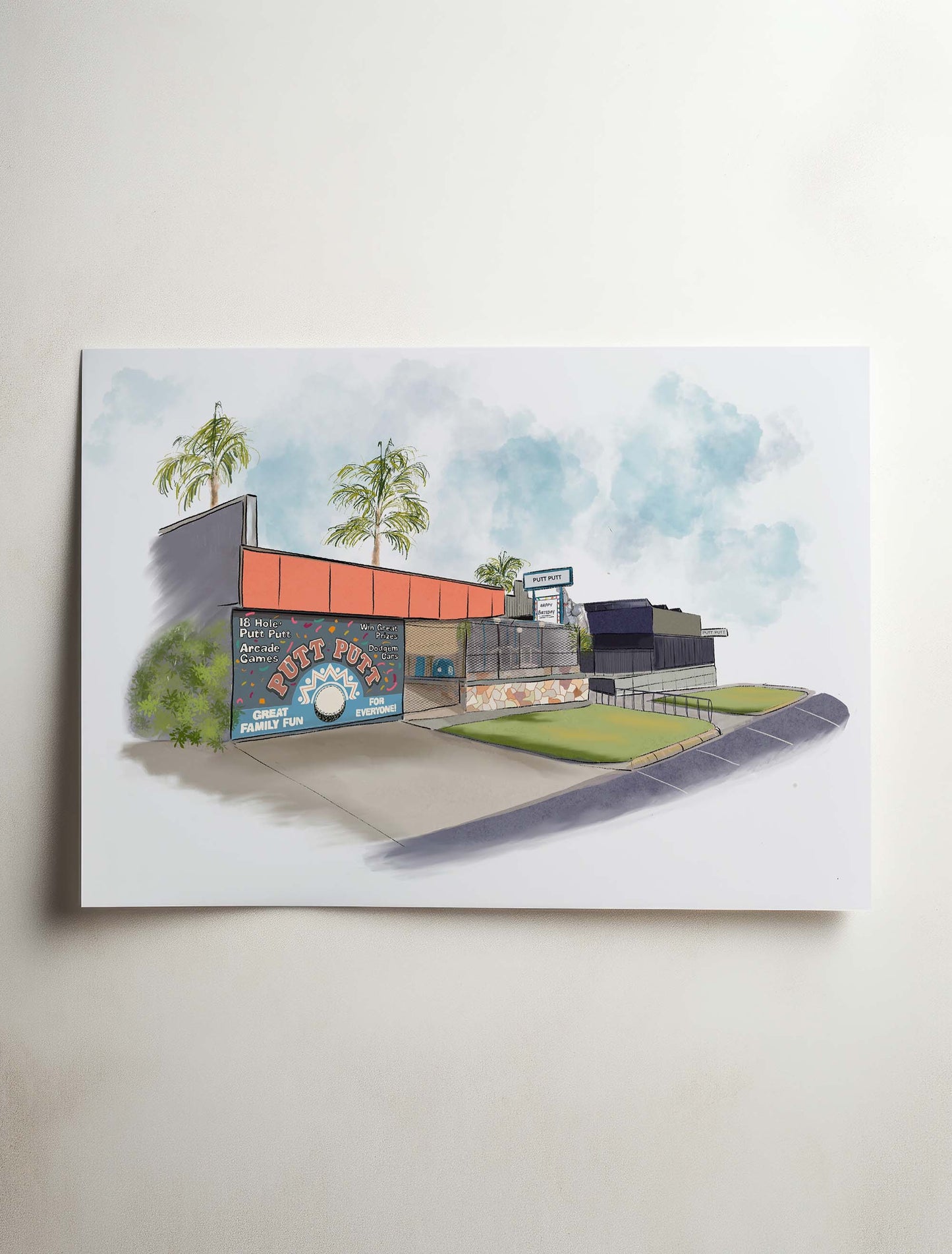 Putt Putt, Mildura - Prints