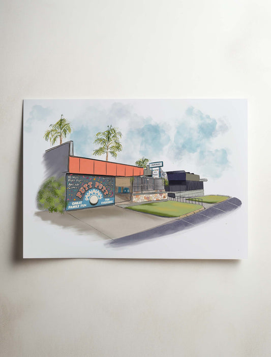 Putt Putt, Mildura - Prints